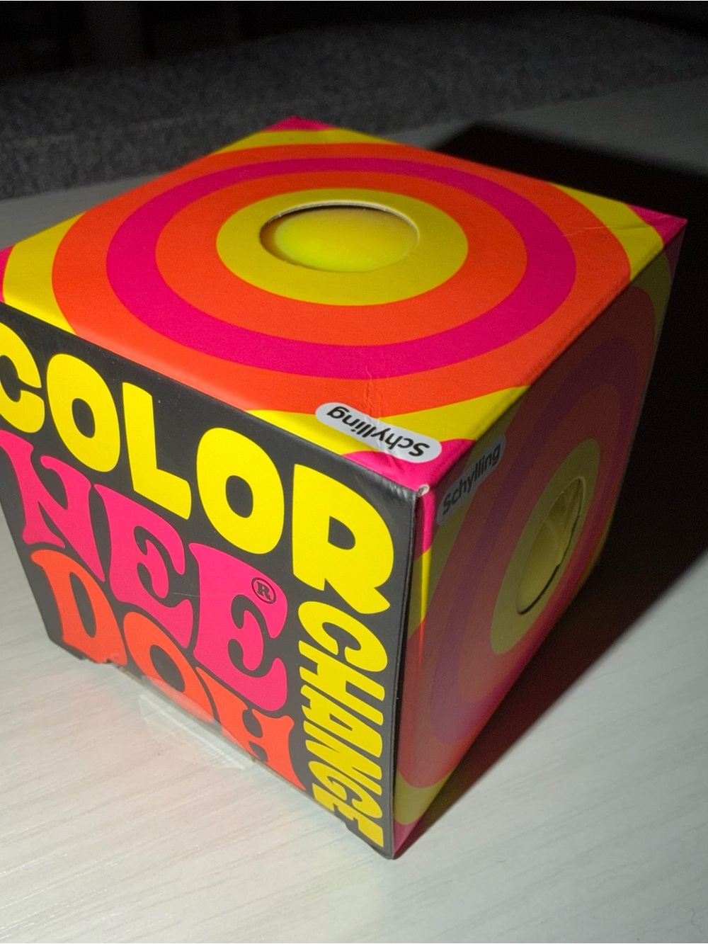 Needoh Schylling Color Change Squishy Fidget Toy